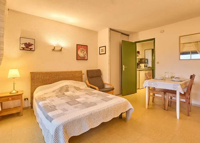 T1 Lumineux Avec Balcon Et Wifi A Barbotan, Animaux Admis - Fr-1-841-19